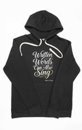 Hoodie Sweatshirt -- white drawstrings