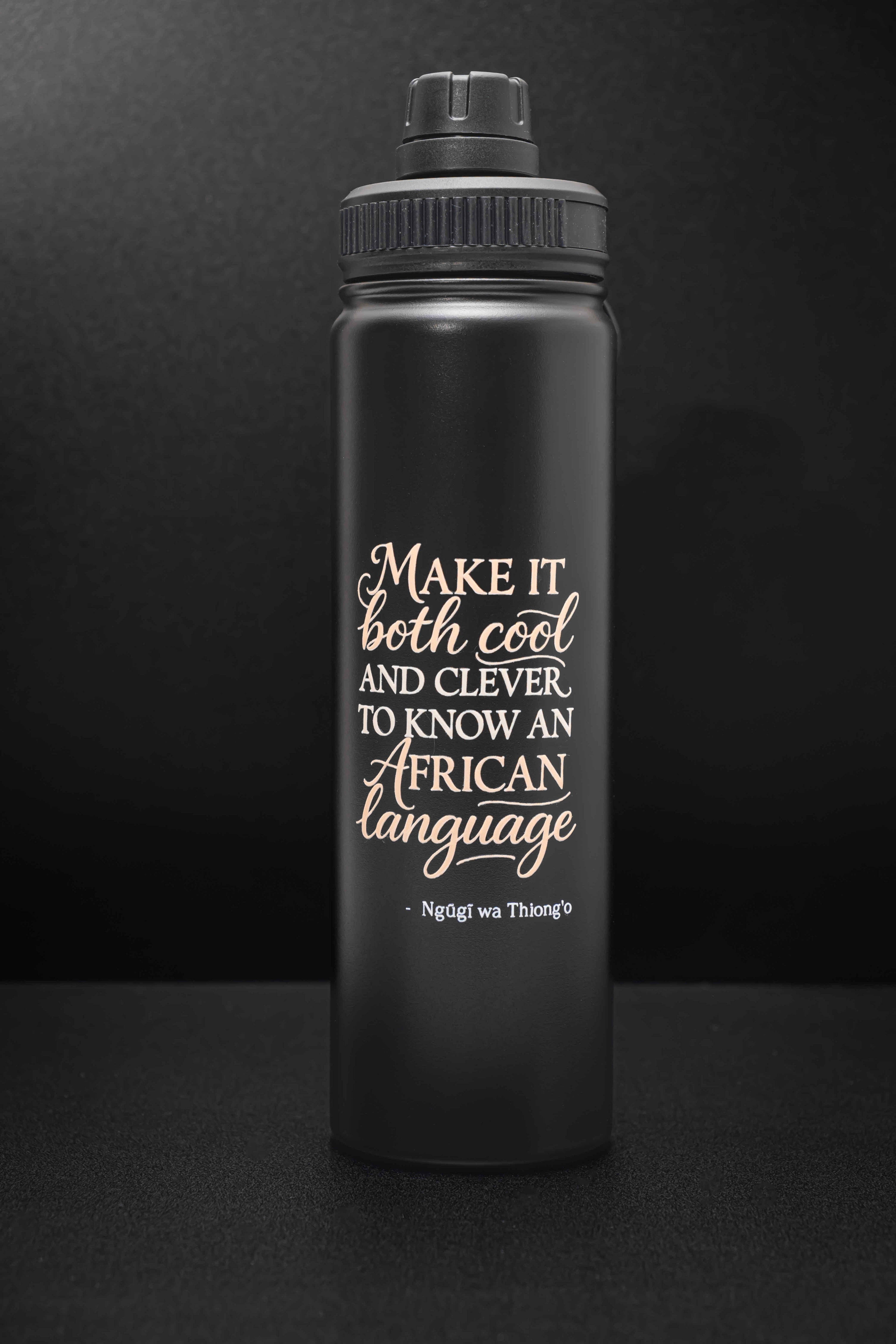 22 oz insulated Water Bottle